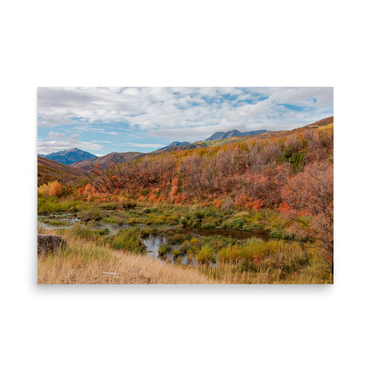 Cascades waterfall fine art photography print — BDH Photography