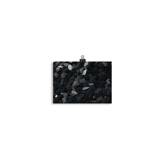 Shale rock texture fine art photography print — BDH Photography