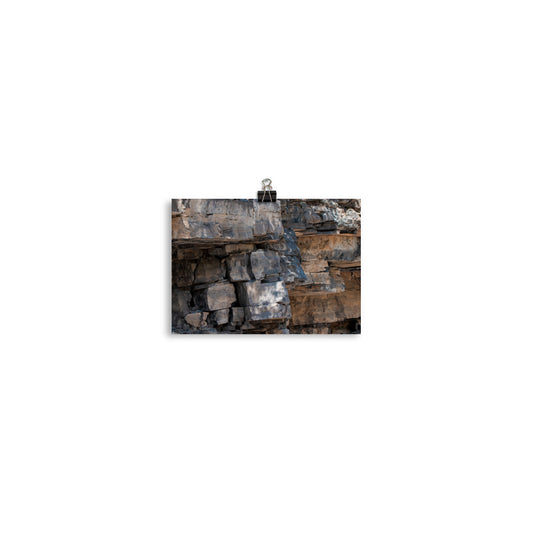 Stone texture nature fine art photography print — BDH Photography