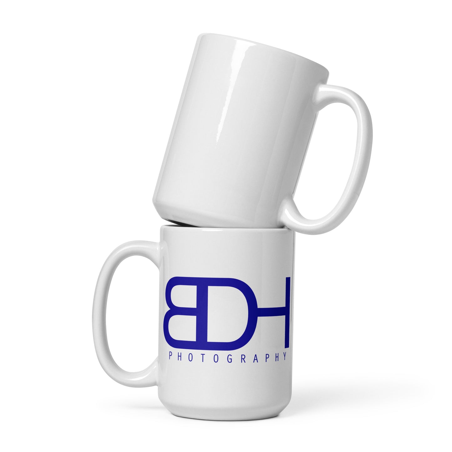 BDH Photography classic ceramic mug — photography gift and merch